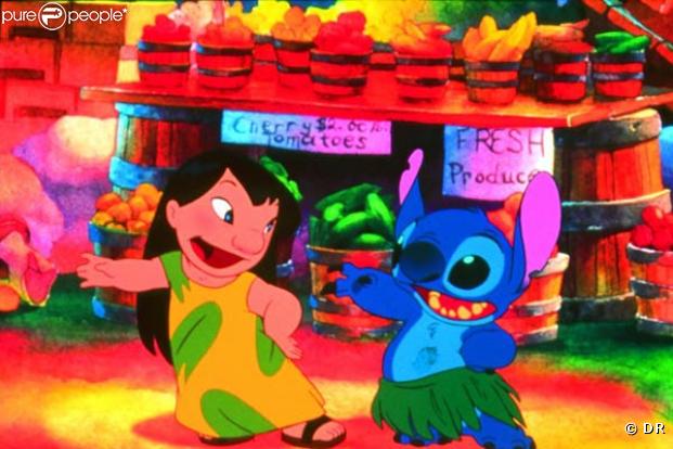 La petite Lilo du dessin animé de Disney...
