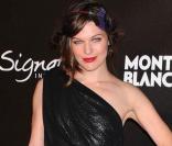 Milla Jovovich et son homme Paul Anderson, très chic à la soirée Montblanc ! 20/02/09