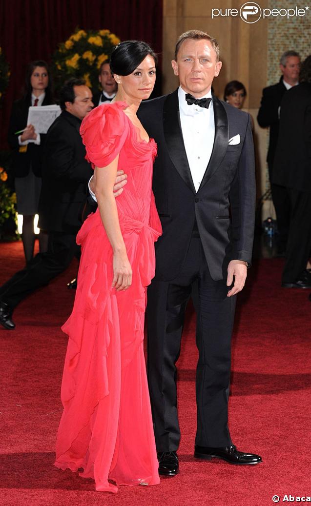 Daniel Craig et sa fiancée Satsuki Mitchell 