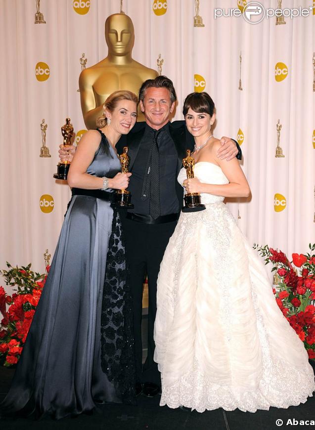 Kate Winslet, Sean Penn et Penélope Cruz 