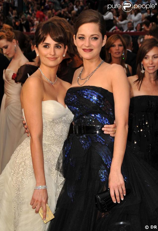 Penélope Cruz et Marion Cotillard portaient des bijoux Chopard