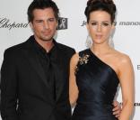 Kate Beckinsale et Len Wiseman à la soirée organisée pour la Fondation d'Elton John. 22/01/09