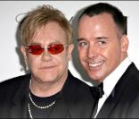 Elton John et David Furnish à la soirée de la Fondation d'Elton John. 22/01/09