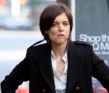 Katie Holmes sur le tournage de son prochain film n'a pas assuré niveau look
