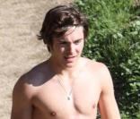 Zac Efron est torse nu à Los Angeles !