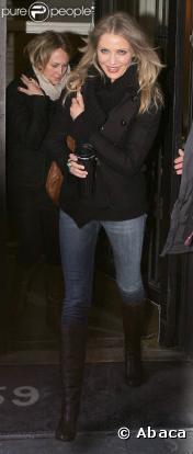 Cameron Diaz se rend à l'émisson de Jimmy Fallon. 04/03/09