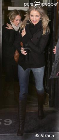 Cameron Diaz se rend à l'émisson de Jimmy Fallon. 04/03/09
