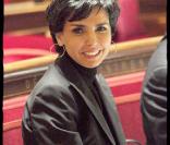Rachida Dati pendant les débats au Sénat pour les nouvelles lois pénitentiaires.