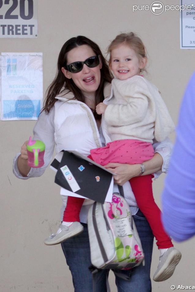 Jennifer Garner avec sa fille aînée Violet