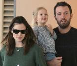 Jennifer Garner et Ben Affleck avec leur fille aînée Violet