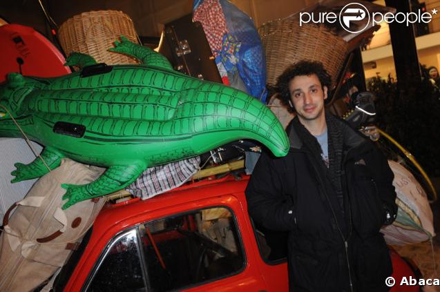 Jérôme Dreyfuss lors de l'inauguration de Merci, le 5 mars 2009