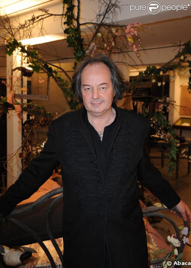 Gonzague Saint-Bris lors de l'inauguration de Merci, le 5 mars 2009