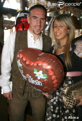 Franck Ribéry et sa femme Wahiba sont parents pour la deuxième fois