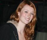 Audrey Marnay, le 9 mars 2009, au Palais de Tokyo, à l'occasion du défilé Yves Saint Laurent.