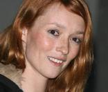 Audrey Marnay, le 9 mars 2009, au Palais de Tokyo, à l'occasion du défilé de prêt-à-porter 2009-2010 d'Yves Saint Laurent.