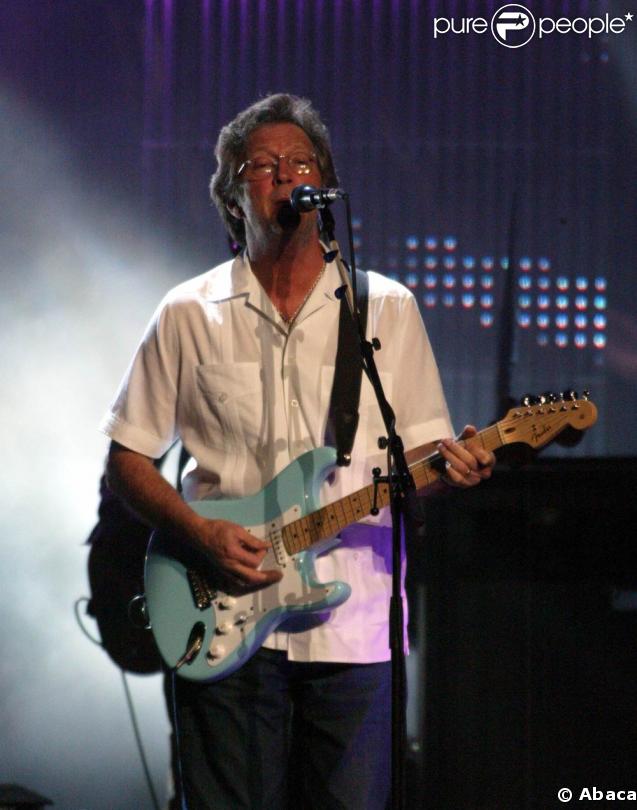 Eric Clapton à la Rod Laver Arena de Melbourne le 10 mars 2009