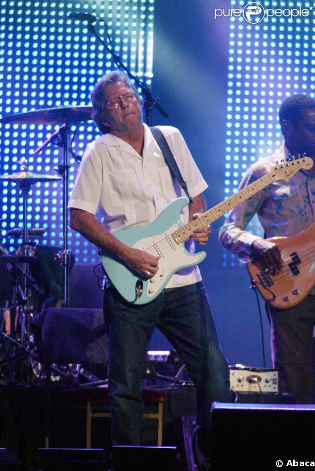 Eric Clapton à la Rod Laver Arena de Melbourne le 10 mars 2009