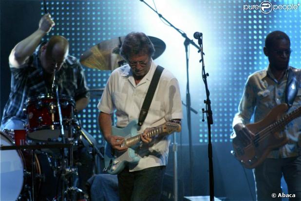 Eric Clapton à la Rod Laver Arena de Melbourne le 10 mars 2009