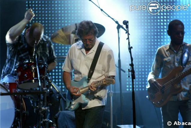 Eric Clapton à la Rod Laver Arena de Melbourne le 10 mars 2009