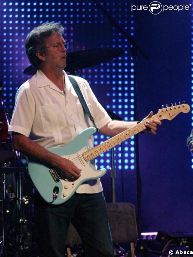 Eric Clapton à la Rod Laver Arena de Melbourne le 10 mars 2009