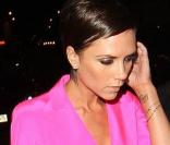 Victoria Beckham et Kate Beckinsale dînent ensemble dans un restaurant à Londres le 13 mars 2009