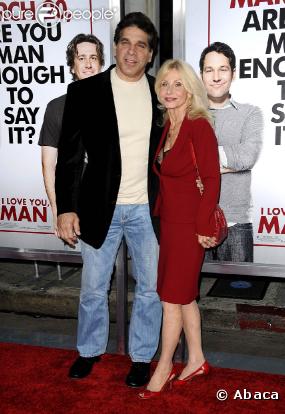 Lou Ferrigno (inoubiable Hulk de la série culte) et sa femme Carla, à l'avant-première de "I love you, Man", au Mann's Chinese Theatre de Westwood, le 17 mars 2009 !