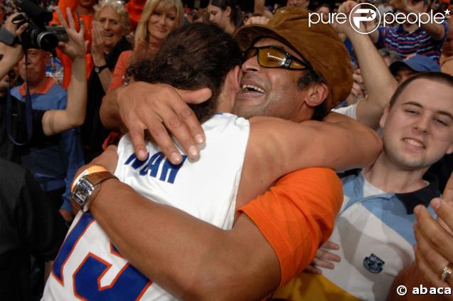 Joakim Noah fait la fierté de son pére Yannick Noah 