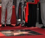 Les Miracles (  Smokey Robinson, Pete Moore, Claudette Robinson, Bobby Rogers) sur le Hollywood Walk of Fame à Los Angeles  