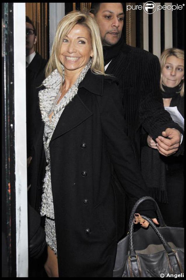 Natty Belmondo au défilé Chanel en février 2009 à Paris