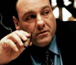 ...Tony Soprano (James Gandolfini), le père des ordures ! 