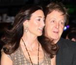 Nancy Shevell et Paul McCartney, lors de l'avant-première de 