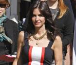 Courteney Cox sur le tournage de Cougar Town