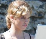 AnnaLynne McCord, sur le tournage de 90210, le 23 mars 2009 à Los Angeles.