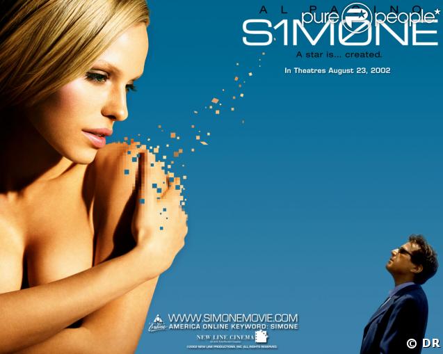 Rachel Roberts tout en pixel dans Simone avec Al Pacino