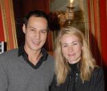 Gaël Leforestier et Céline Balitran en novembre 2007<br />
