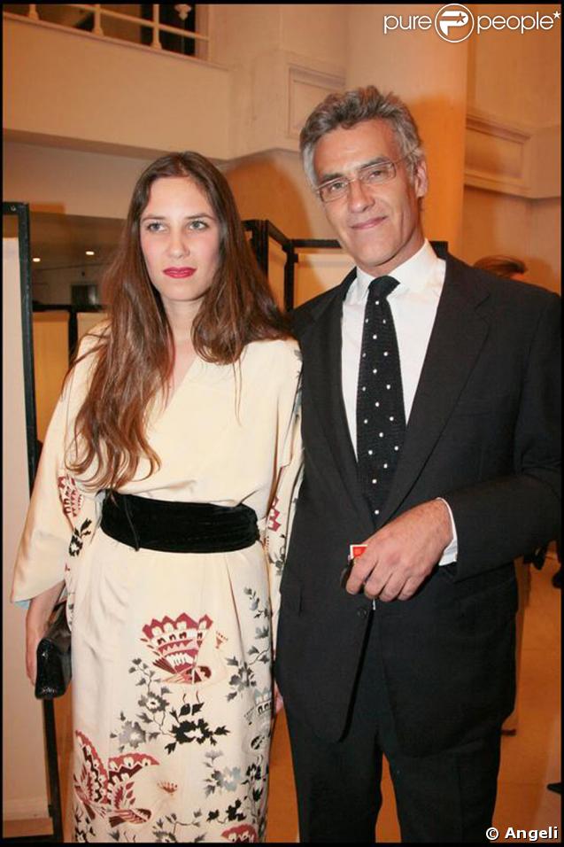 Julio Mario Santo Domingo et sa fille Tatiana Santo Domingo en juin 2008