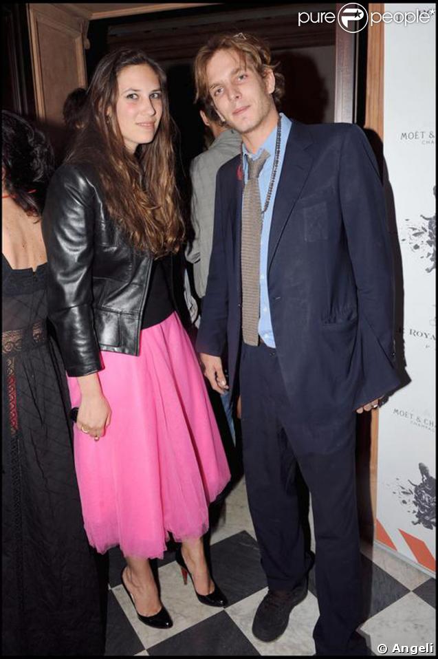 Andrea Casiraghi avec sa fiancée Tatiana Santo Domingo