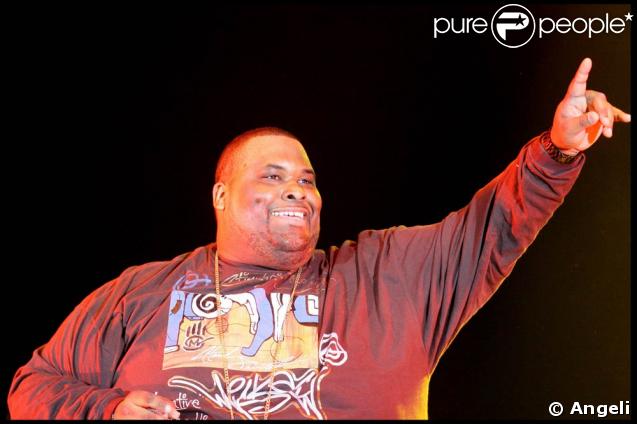 Le rappeur Big Ali, au Palais des Sports de Lyon, le 28 mars 2009, à l'occasion de la 4e édition de 