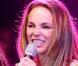 Claire Keim avait la rage sur la scène du Palais des Sports de Lyon, le 28 mars 2009, à l'occasion de la 4e édition de "Foot-Concert", au profit de l'association Huntington.