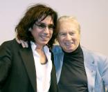 Maurice Jarre et son fils le musicien Jean-Michel Jarre 