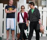 Robert Downey avec sa femme dans les rues de Los Angeles