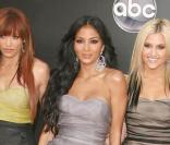 Les Pussycat Dolls aux American Music Awards à Los Angeles, en novembre 2008