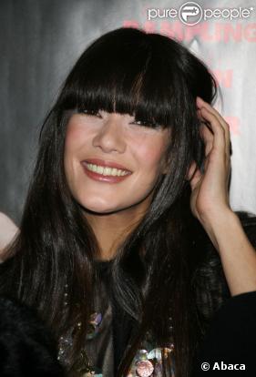 Mélanie Doutey lors de la promotion du Bal des Actrices le 19 janvier 2009