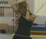 Jessica Biel en pleine séance d'entraînement !
