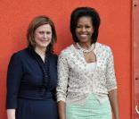 Michelle Obama et Sarah Brown. 01/04/09 