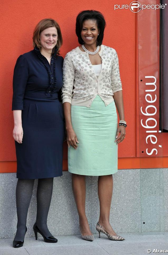 Michelle Obama et Sarah Brown. 01/04/09 