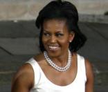 Michelle Obama et Barack Obama. 01/04/09 