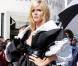 Heidi Klum lors d'un shooting à Beverly Hills, le 1er avril 2009.