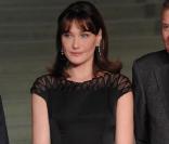 Carla Bruni-Sarkozy, lors de la cérémonie d'ouverture du Sommet de l'Otan