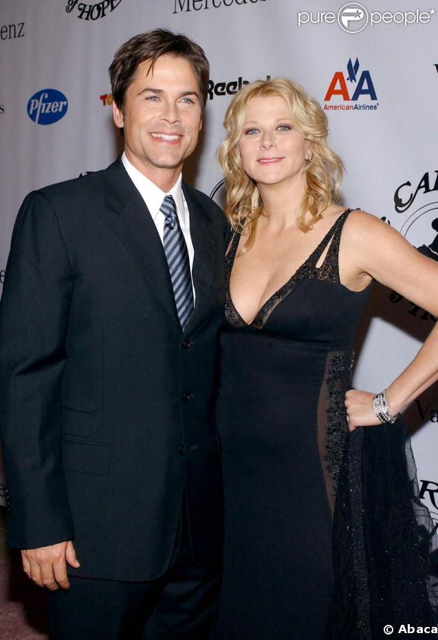 Rob Lowe et sa femme Sheryl 